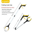 Multi-purpose plastic and aluminium alloy cable clip trash holder in six colour options