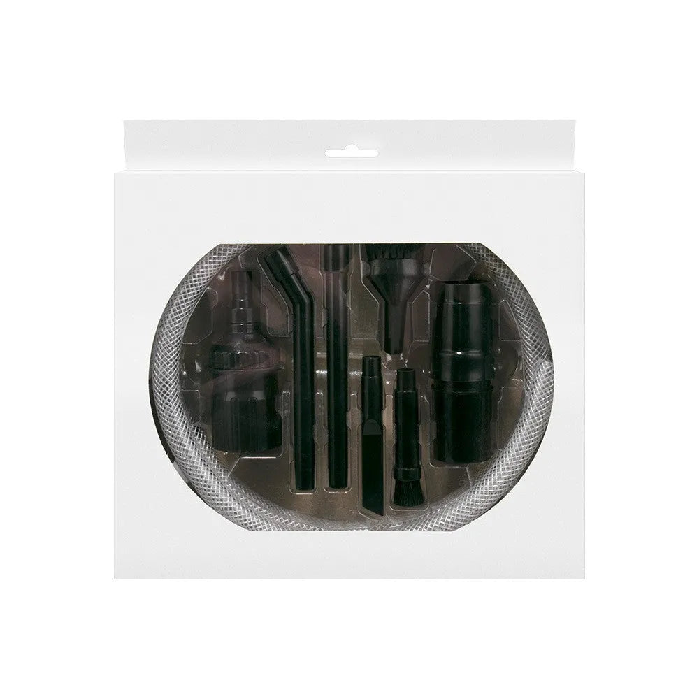 Eight-piece vacuum cleaner suction head accessory set for auxiliary dust collection