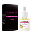 15ml moisturising nail cuticle oil bottle with soft applicator brush