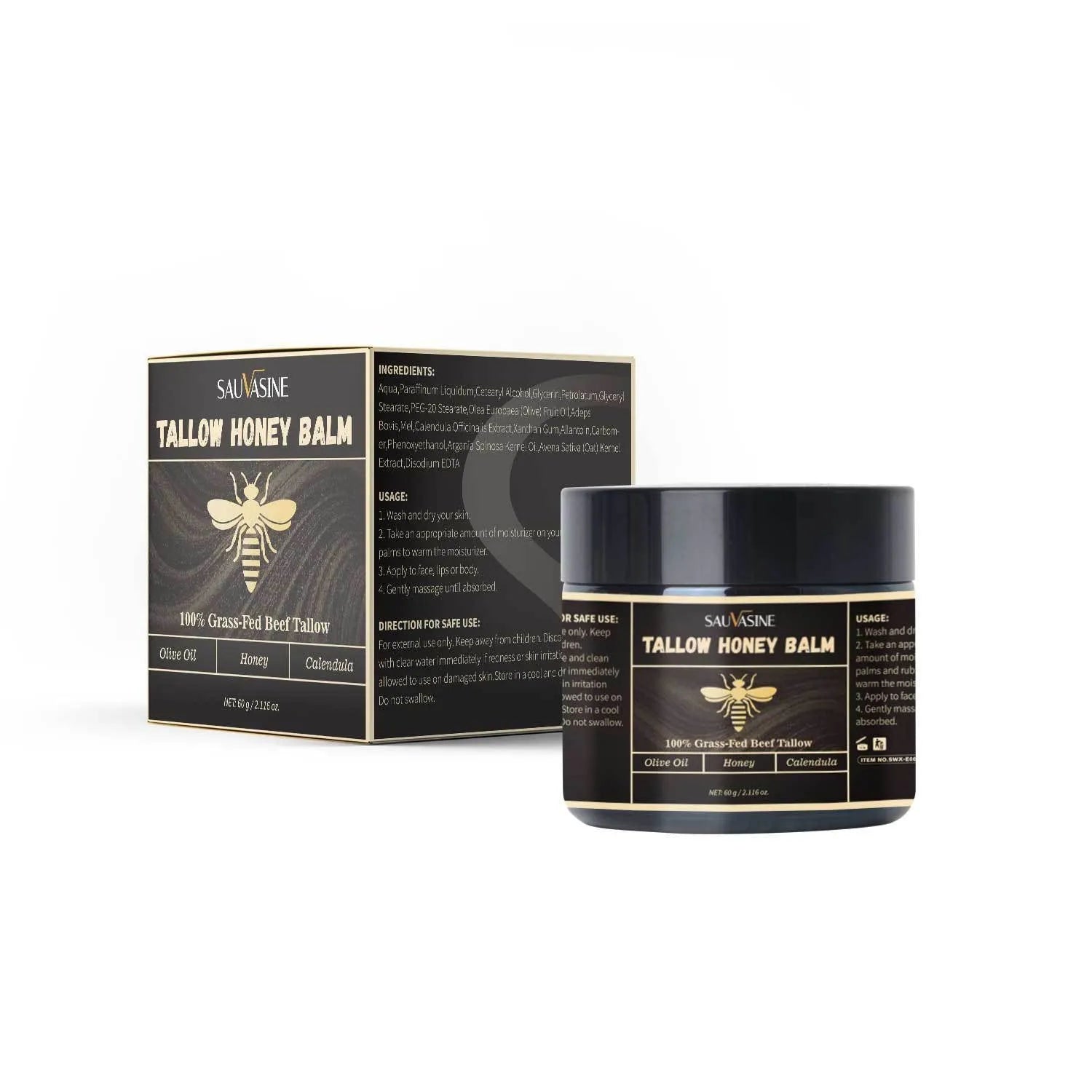 Butter Honey Cream 60g jar facial moisturiser with honey and shea butter