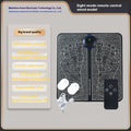 Reflexology foot massager mat with USB charging cable and remote control options