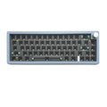 DIY mechanical keyboard kit with hot-swap PCB and RGB lighting in a choice of seven coloured ABS cases