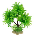 15cm artificial aquarium plant in green or pink plastic water grass tree style for fish tank landscaping