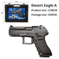 Pistol model gift box children's toy Desert Eagle colour option for shooting play