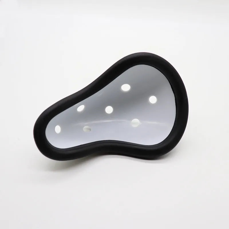 Rubber genital protector for boxing Sanda taekwondo rugby hockey sports in adult and children sizes