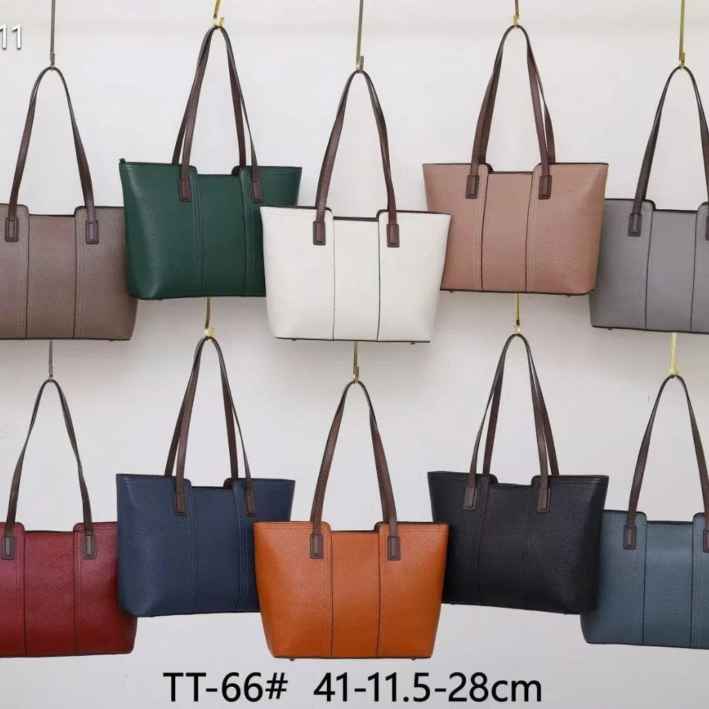 Genuine leather women's shoulder bag in box shape with large capacity and internal phone compartment