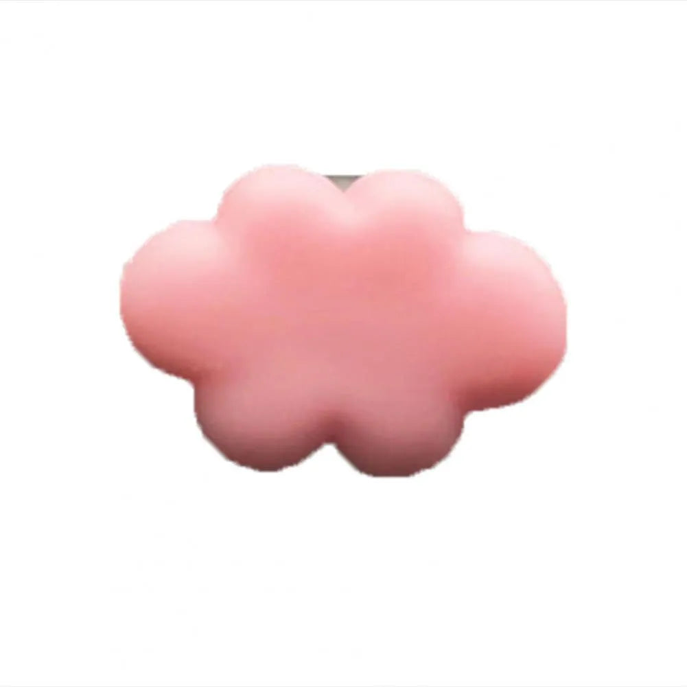 Resin car air vent fragrance clip in six colour options including sky blue and pink
