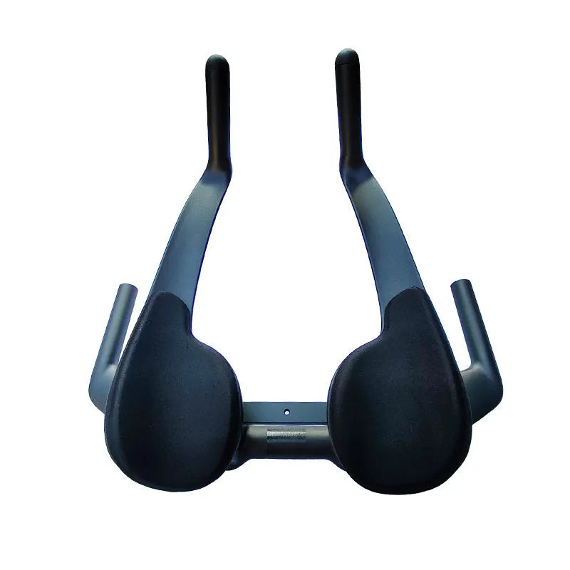 New Field Car carbon fibre TT bicycle handlebar in black matte finish, showing aero extensions