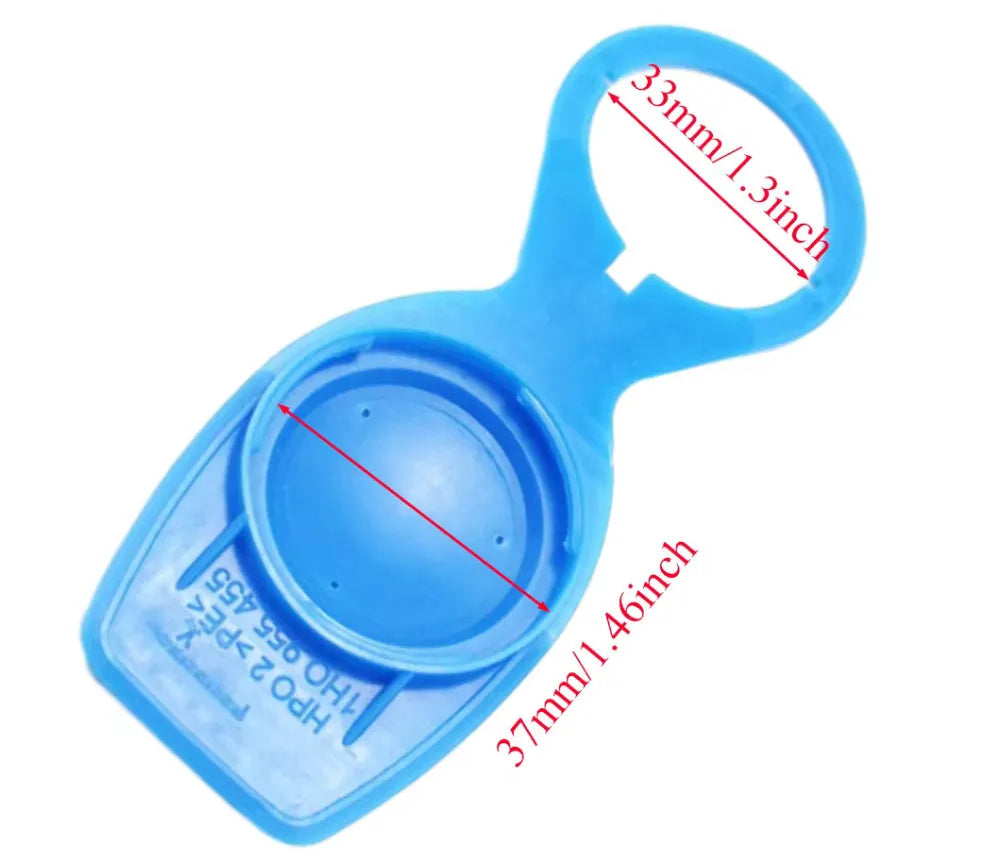 Blue Audi wiper spray kettle cover HN201 for TT A8L R8 models isolated