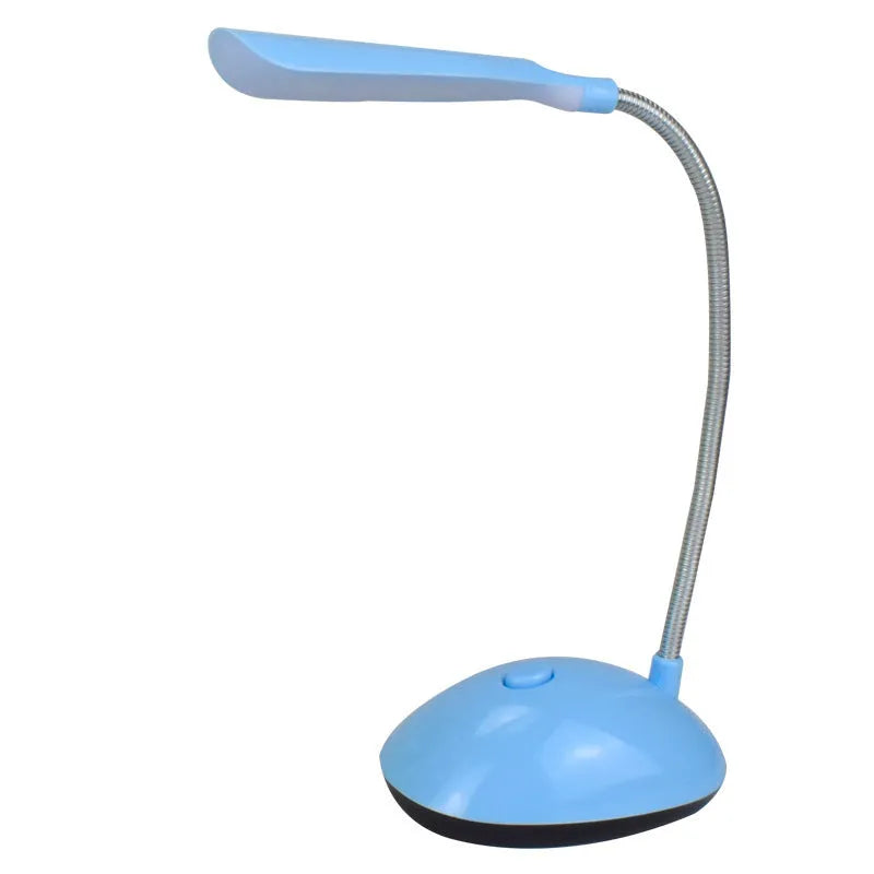 LED eye protection desk lamp in modern simplicity style available in blue green pink white