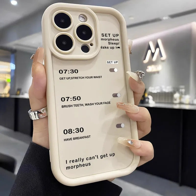 Silicone phone case with epoxy finish for Apple iPhone 13 in black colour