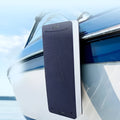 Blue and grey EVA boat fenders showing small and large size options for dock protection