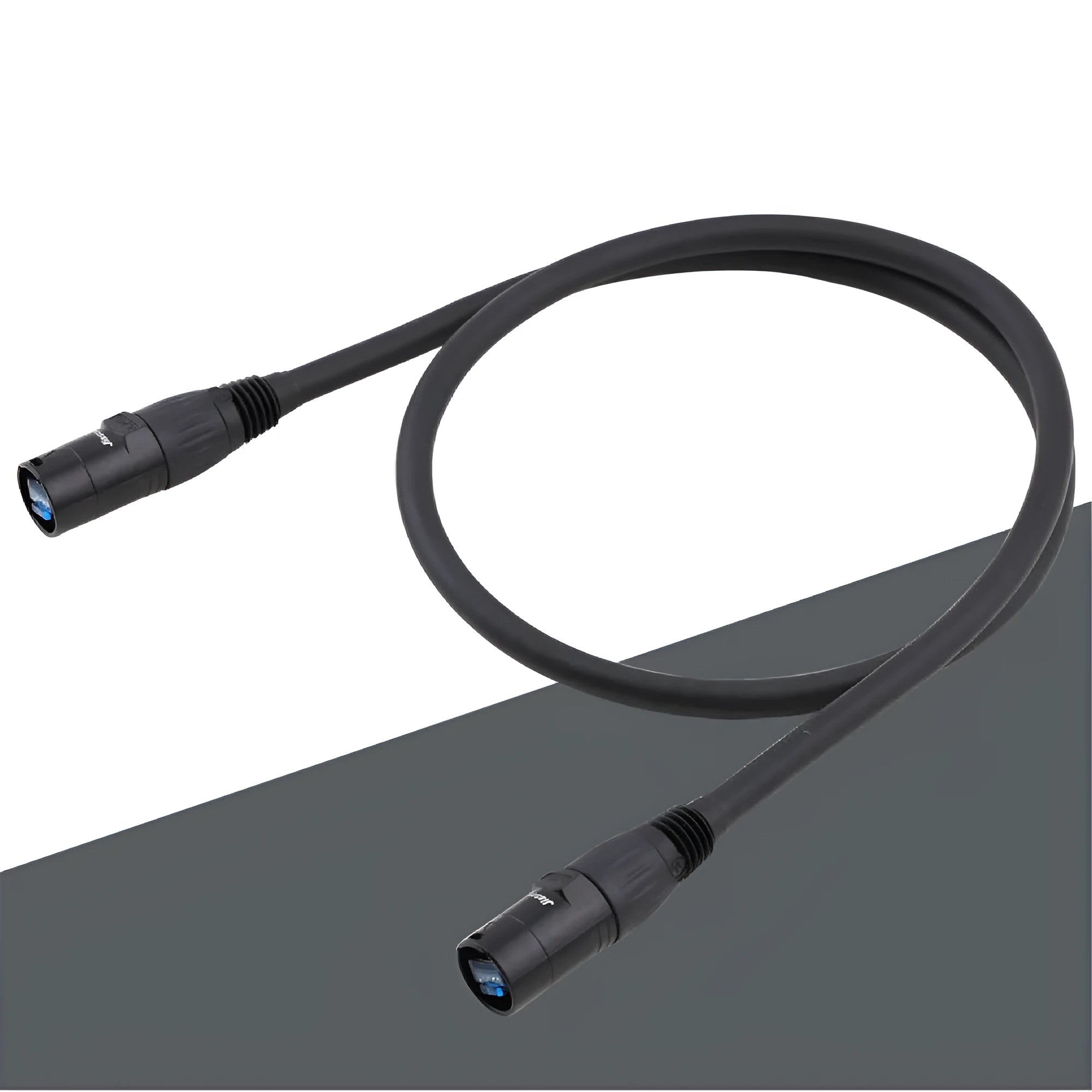 Cat6 RJ45 network extension cable with plug connectors on a white background.
