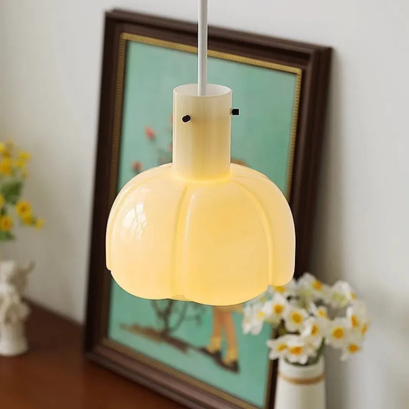 Medieval retro glass bud chandelier pendant light in available colour options