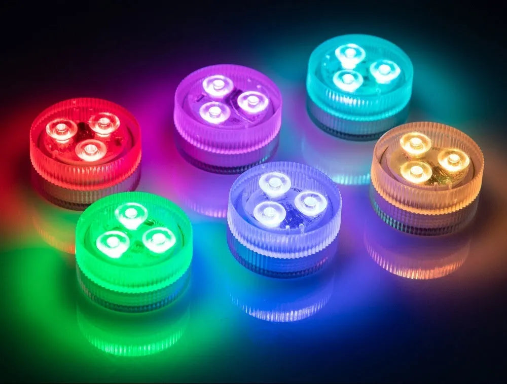 Waterproof remote control LED light for fish tank underwater illumination