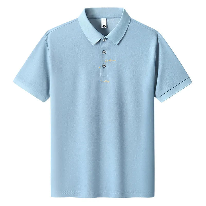 Men's cotton casual t-shirt with printed letters design in six colour options