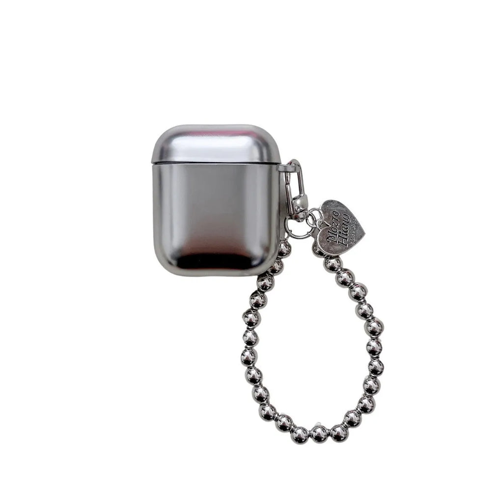 Matte plating finish TPU protective case for Apple AirPods and AirPods Pro Bluetooth headsets.