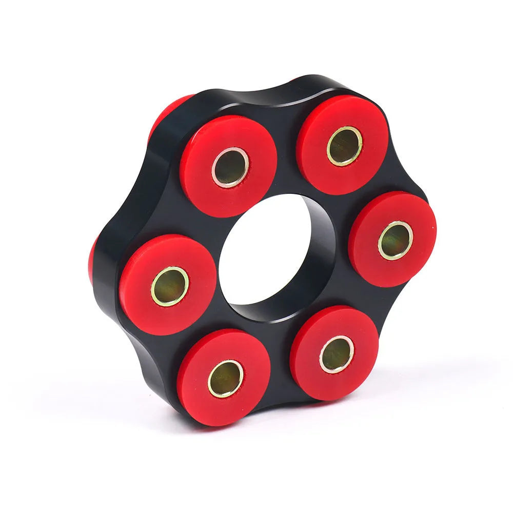 Red polyurethane aluminium drive shaft connecting plate bracket for BMW E46 E36 E30 and E28 models