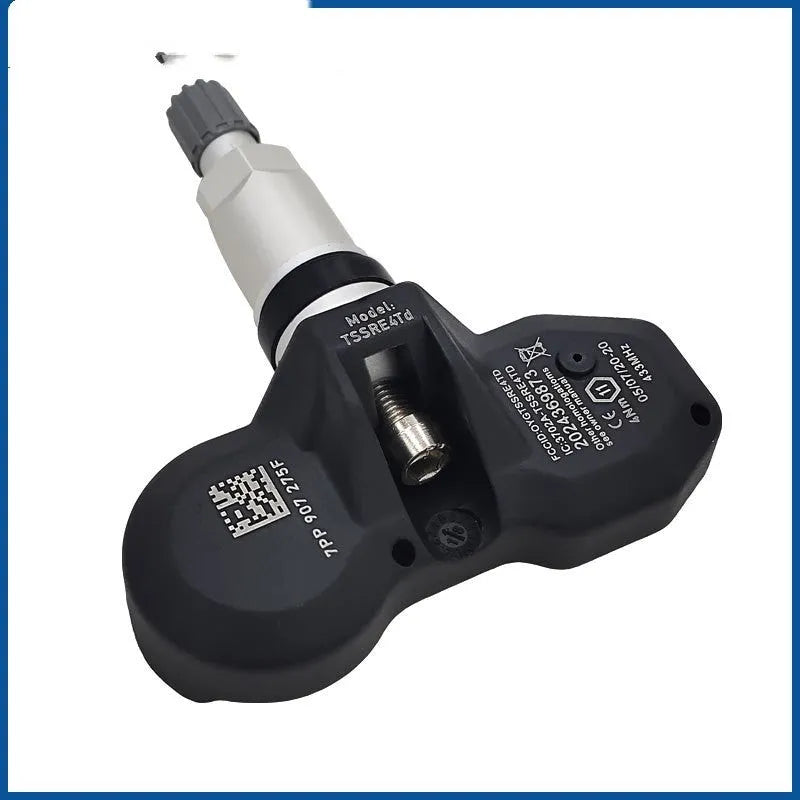 Black Audi tyre pressure monitoring sensor replacement unit