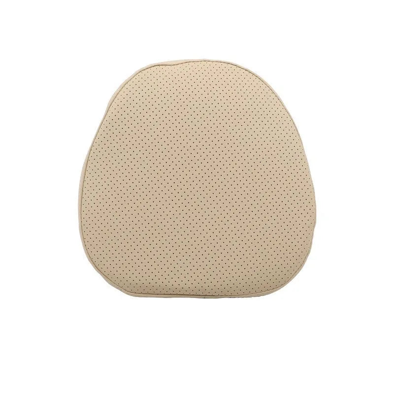 Volvo car headrest neck pillow with lumbar support cushion in minimalist design
