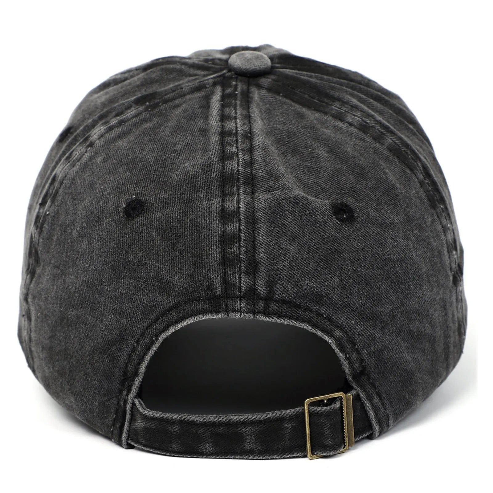 Cotton baseball cap with small love embroidery in adjustable size for sun protection