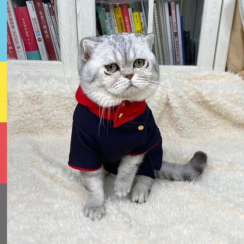 Pet wearing tiger staff yuren coloured hoodie costume for photography