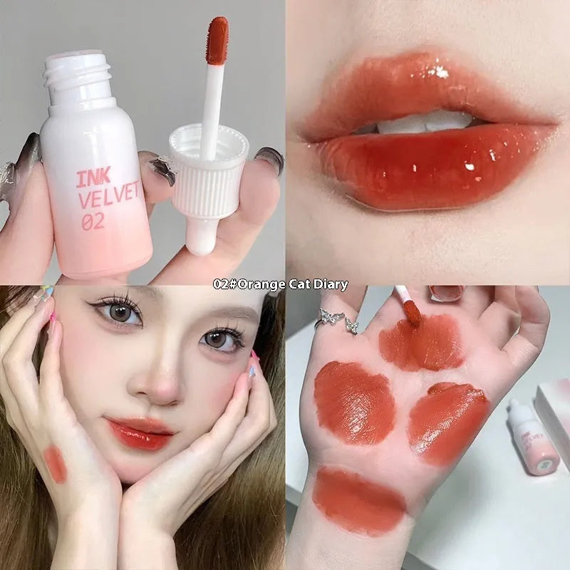 Mirror Lip Lacquer in four sheer shade options with non-stick finish, 3.5g content