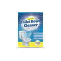 Toilet cleaning powder in 30g sachets for descaling and stain removal