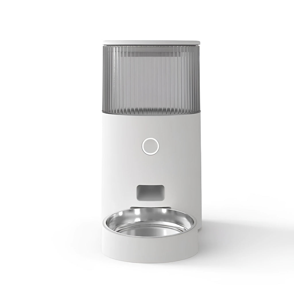 White ABS smart cat drinking fountain electric water dispenser for indoor pet use