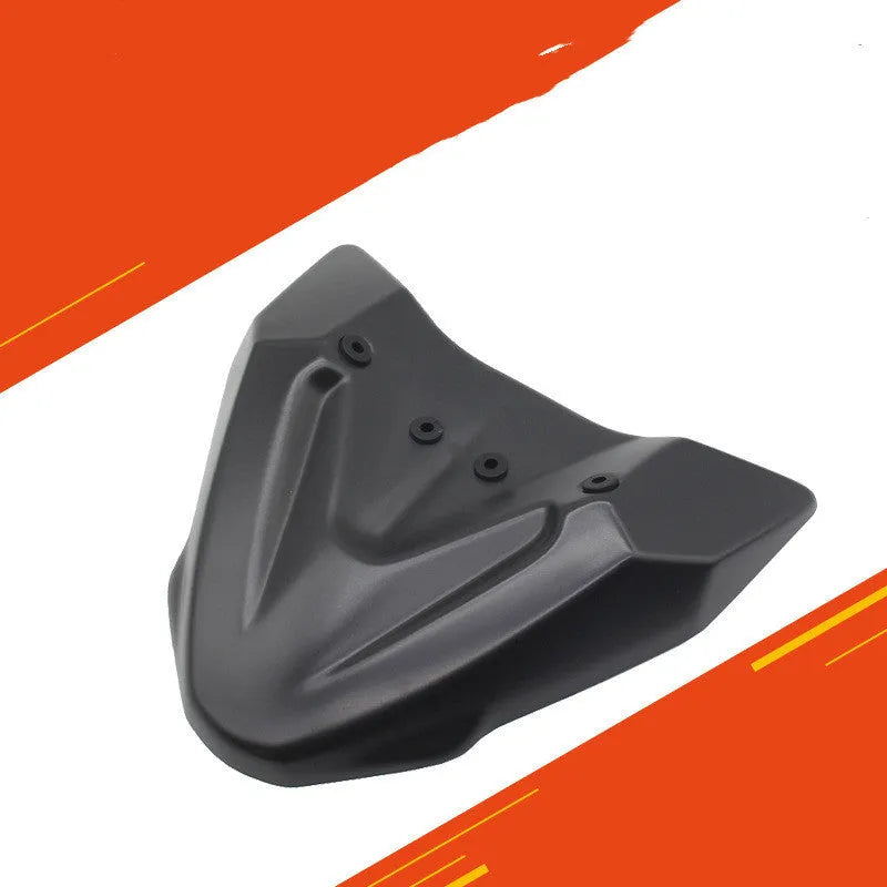 Black ABS fixed wind front wing for KTM 390 and 790 Adventure ADV motorcycles