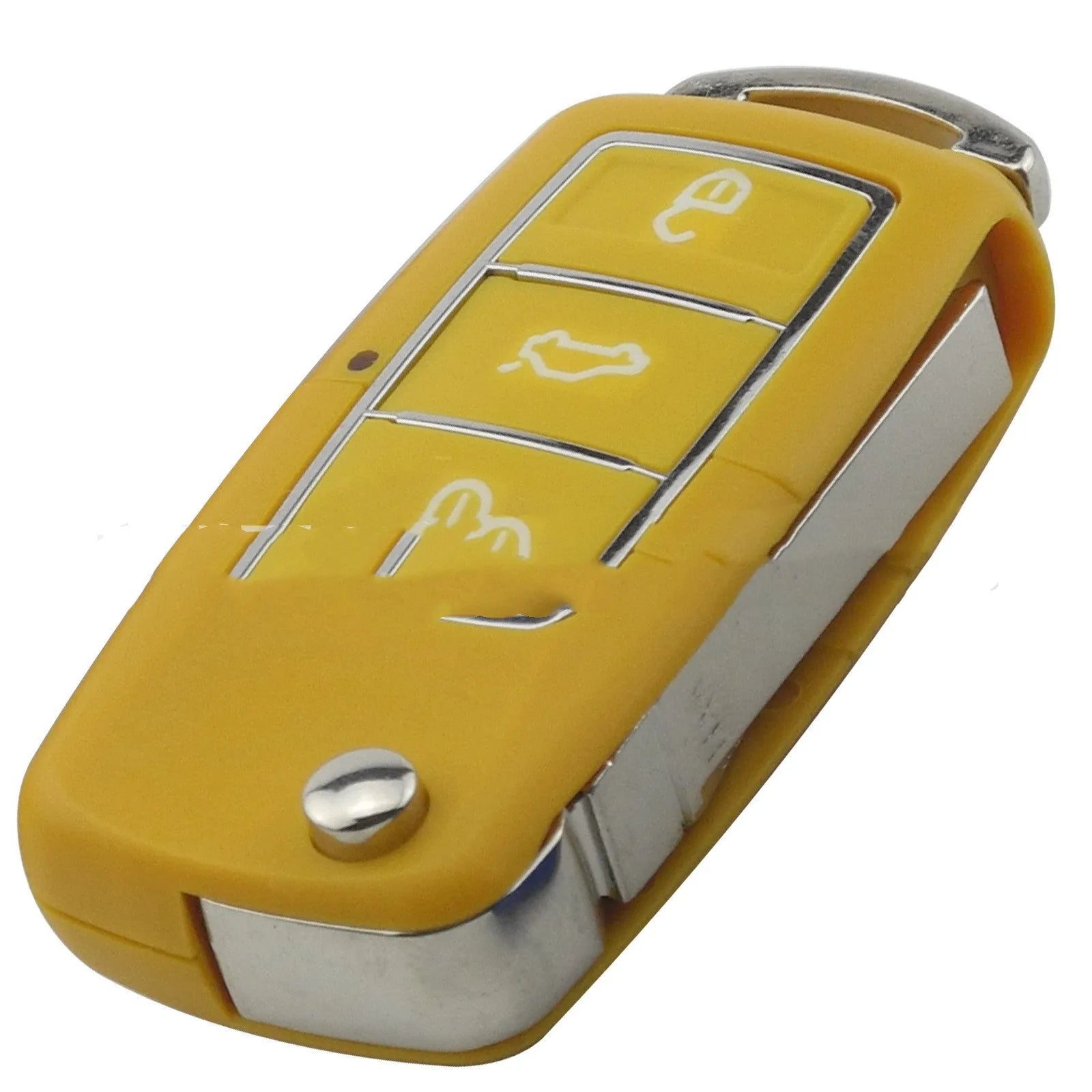 Volkswagen car key shell replacement for Jetta and Golf models in five colour options
