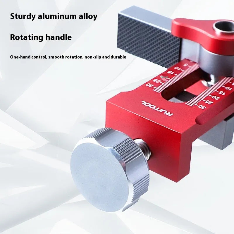 Aluminium alloy cabinet door installation aid tool for woodworking projects