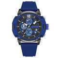 Men's multi-function waterproof calendar watch with luminous display and 51mm case