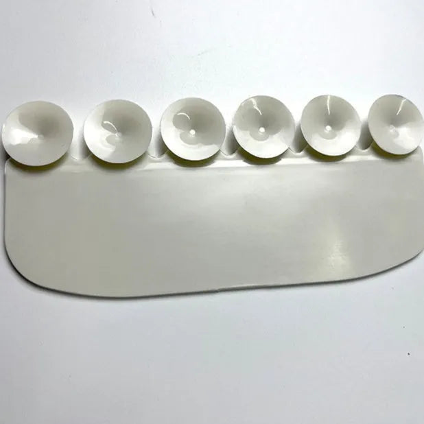 White PVC toilet ring urine blocking board for children's toilet training splash prevention