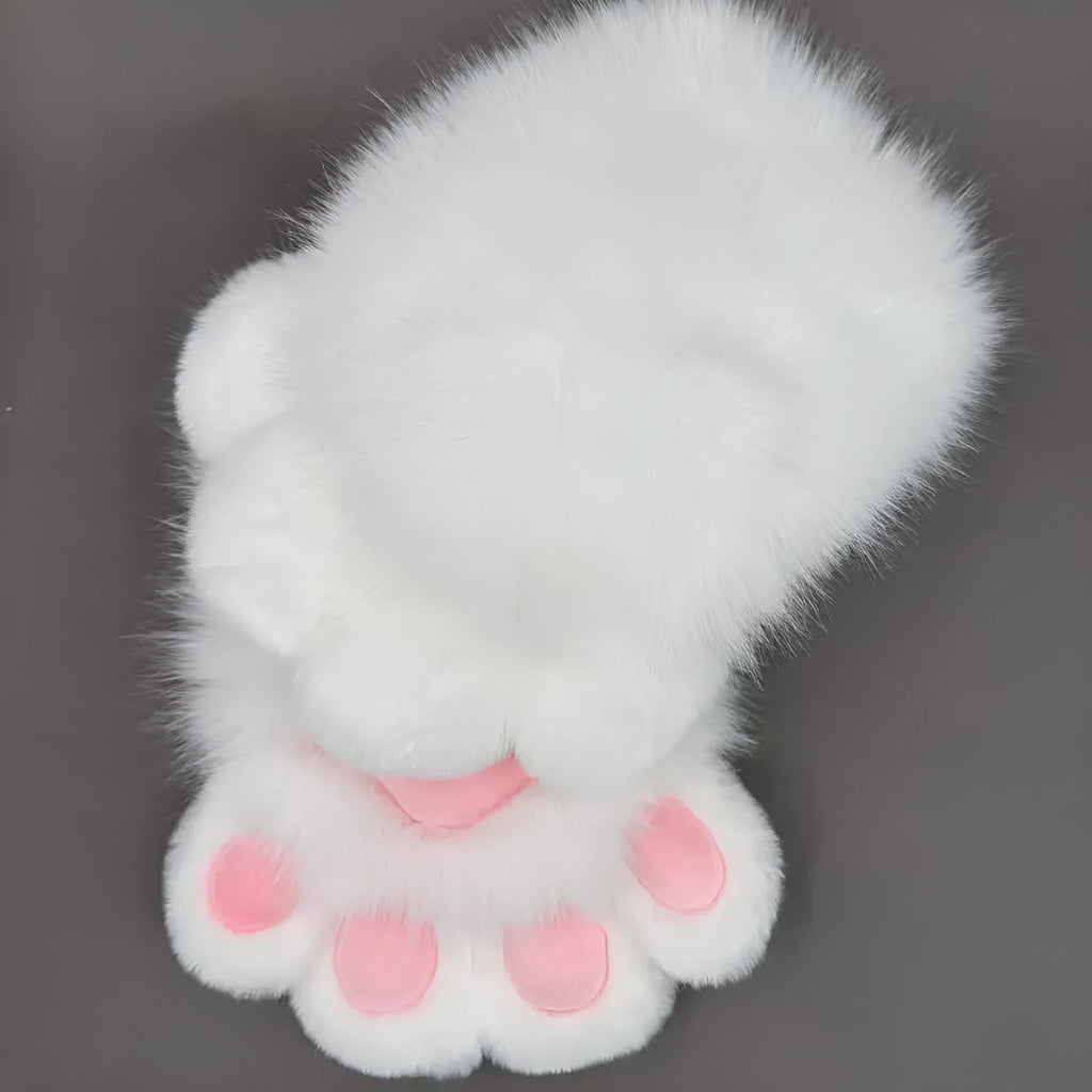 Colourful animal claw cosplay gloves in multiple colour combinations with nylon construction for costume decoration