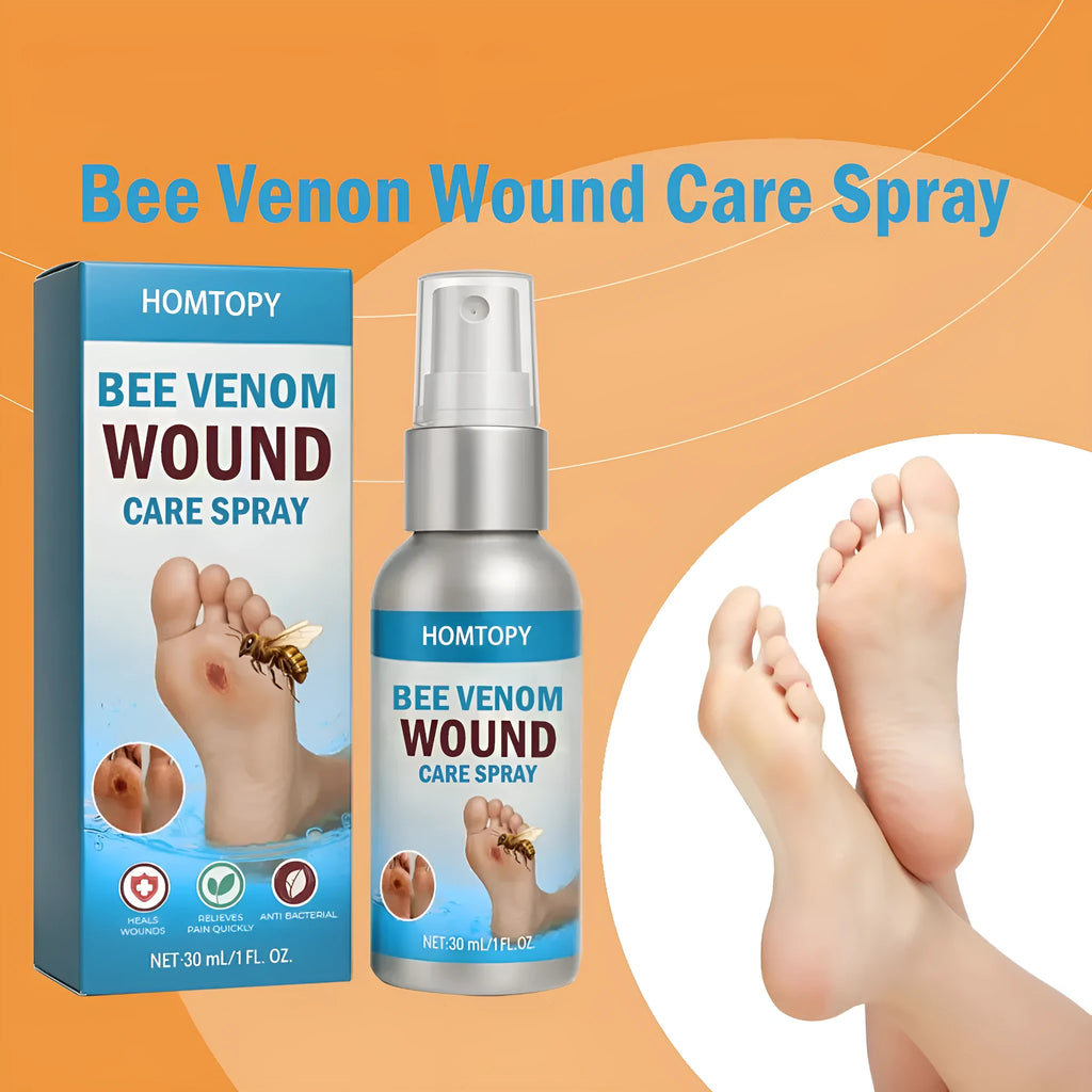 Bee Venom Care Spray 30ml bottle for foot skin care, universal skin type, general use body care spray