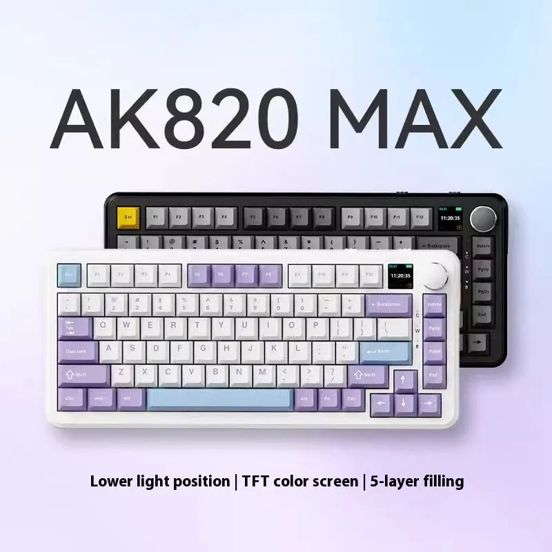 Black, grey and yellow wireless mechanical keyboard with hot-swap switches and included tools on a desk.