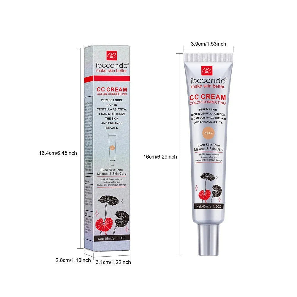 Erborian Centella Asiatica CC Cream tube in dark and light shade options
