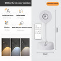 Geometric design rechargeable wireless wall lamp with remote control in black finish