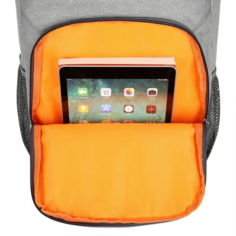 Oxford cloth outdoor backpack with curved shoulder straps and multiple colour options