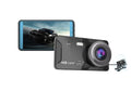 HD night vision 4 inch touch screen car driving recorder with 170 degree lens windscreen mount