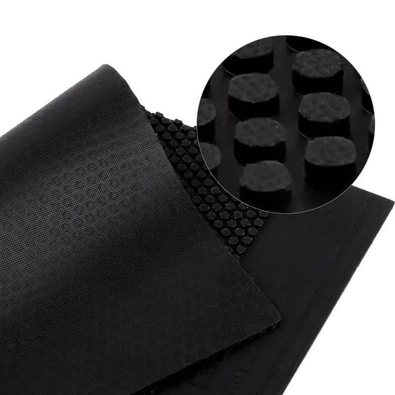 Table tennis raw rubber sheet for racket resurfacing in black or red colour