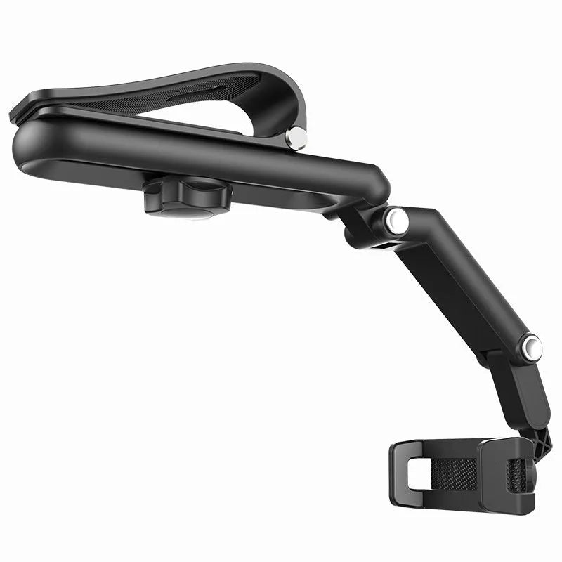 Car phone holder with one clip stable mounting system in black and green colour option