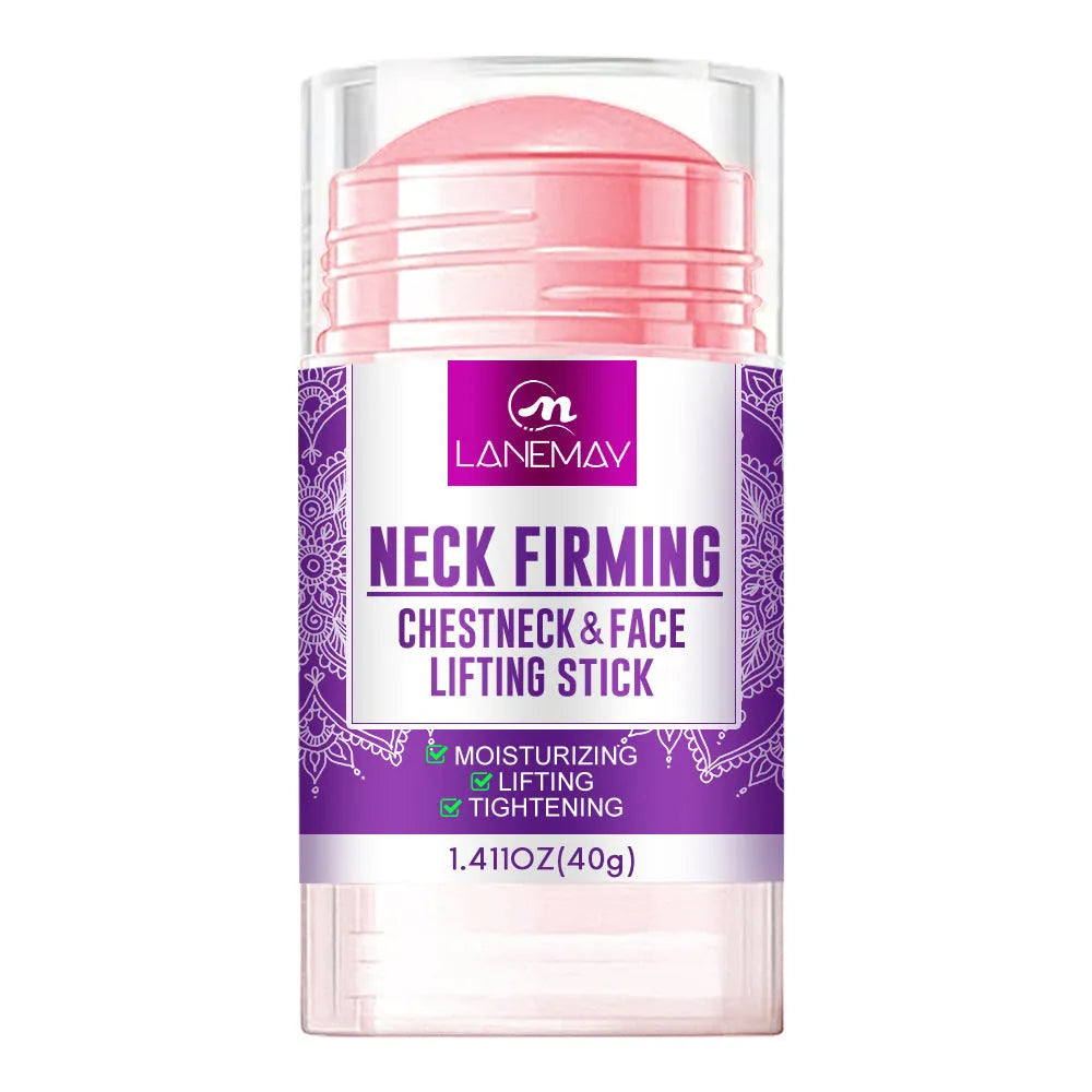 40g neck firming cream jar with anti-wrinkle and brightening properties for moisturising neck skin