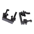 Black plastic LED headlight holder adapter for Ford vehicles 30.7x10x26mm dimensions