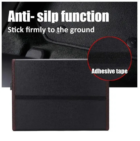 8-inch 12V 600W car audio subwoofer with ultra-thin wooden enclosure and PU leather finish