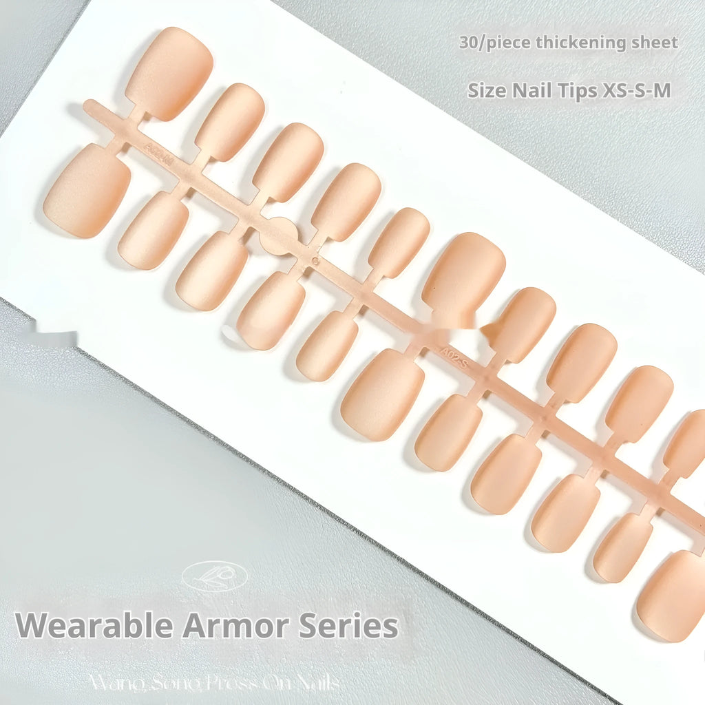 Frost velvet cat's eye nail art set showing Aurora finishes on short ladder nail specifications