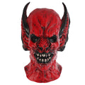 Red bat horror mask head cover made from RP foam for costume parties