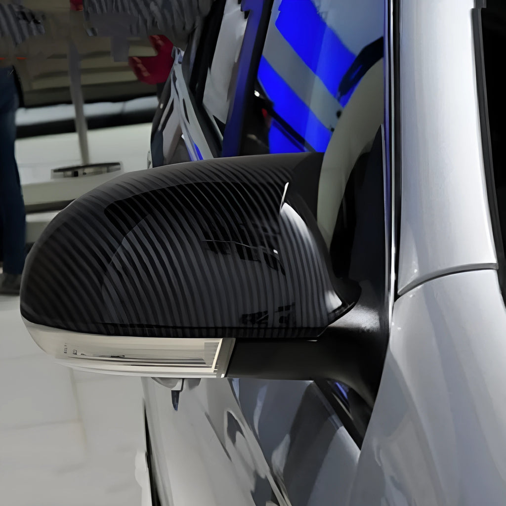 Volkswagen Sagitar mirror reflector shell pair in plastic construction for 2006-2011 models