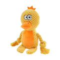 Plush hippo dog toy with cotton rope for tug of war and training, soft plush material.